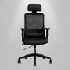 Eterna High Back Ergonomic Study Chair in Black Colour