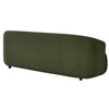 Morgen Boucle Fabric 3 Seater Sofa In Olive Green