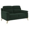 Niwara Velvet 2 Seater  sofa in Green Color