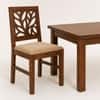 Globally Indian Ojasvi Solid Sheesham Wood 6 Seater Dining Table Set 6 Chairs Beige