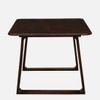Lioren Solid Wood  Coffee Table In Rustic Teak Finish