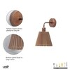 Huguenot Single Light Wall Fitting In Antique Copper Finish