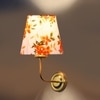 Devansh Metal Electric Wall Light in Gold Colour with Multi Shade Count of 1 Light