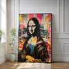 The Castle Decor Classic Portrait Graffiti Wall Art Framed Painting 20x30 Inch