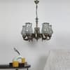 Devansh Metal Electric Wall Light in Multi Colour with Multi Shade Count of 1 Light