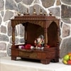 D'Dass Sheesham and Mdf Wooden Home Temple For Pooja Mandir For Home