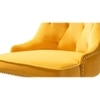 SWEN Fabric Accent Chair in Yellow Colour