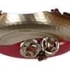 Hammer Urli Set Of 2 In Red And Gold Colour
