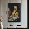 The Castle Decor Maharaja Ranjit Singh Wall Painting Framed Artwork 20x30 Inch