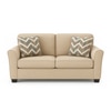 Sehran 2 Seater Sofa In Fabric Cream Color