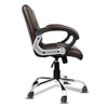 Bozo Medium Back Office Executive Chair (Dark Brown)