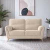 Osbert Velvet 2 Seater sofa in Beige color