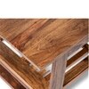 Alison Sheesham Wood Coffee Table In Teak Finish