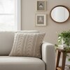 Classical Stone Cotton Knitted Cushion Cover 18X18 Inches