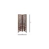 Betsy Solid Wood 4 Panel Room Divider