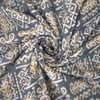 Kira White & Green Floral Cotton Dohar Set Of 2 Reversible Single Bed 350 Tc Size 240 X 160 Cms
