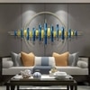 Blue & Gold Abstract Metal Wall Art
Wall Arts