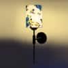 Devansh Metal Electric Wall Light in Black Colour with Multi Shade Count of 1 Light