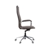 Ettorez Delight Hb Brown Leatherette Office Chair In Brown Colour