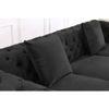 Norman Fabric Sofa - Black