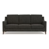 Abbey 3 Seater Fabric Sofa in Graphite Grey Colour
