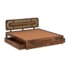 Seaside Escape Solid Wood King Size Drawer Storage Bed