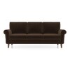 Oxford Sofa (Colour : Dark Earth, Cushion : Soft, Seater : 3+2+1)