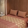 Stoa Paris King Size Bedsheet Bedsheet,  Copper