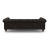 Winchester 4 Seater Leatherette Sofa in Chocolate Colour
