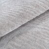 Handmade Wool Silk Shaped Rug Modern Wave Beige 3 x 5 Feet Carpet