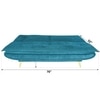 Bliss 3 Seater Sofa Cum Bed In Sea Green Colour