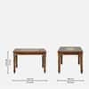 Rangrez Sheesham Wood 6 Seater Dining Set in Provincial Teak Finish with Cushioned Chairs