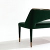 The Avenue Metal Settee in Green Colour
