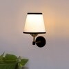 Devansh Metal Electric Wall Light in Black Colour with Multi Shade Count of 1 Light