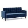 Winston 3 Seater Fabric Sofa (Marine Blue)
