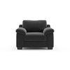 Esquel Premium 1 Seater Fabric Sofa in Pebble Grey Colour