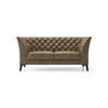 Weston 2 Seater Luxury Italian Leather Sofa In Antique Moss