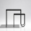 Black Crest Console Table