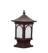 WINCHESTER Brown Finish Outdoor Pedestal Gate Light