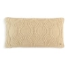 Nile Desert Sand Cotton Knitted Cushion Cover 12X20 Inches