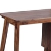 Roswell Sheesham Wood Study Computer Table In Teak Finish