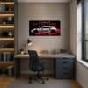 The Castle Decor Porsche GT3 RS Racing Car Wall Art Set of 3 14x20 Inch