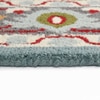 Presto Blue Traditional Hand Tufted Wool Carpet 5X7 Feet