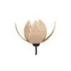 Thessaly Black Bamboo Shade Floor Lamp