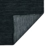 Lawson Dark Gray Solid Woven Wool 6X4 Feet Carpet