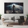 The Castle Decor Jesus Christ Blessing Wall Art Framed Painting 27x48 Inch