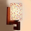 Devansh Solid Wood Electric Wall Light in Multi Colour with Multi Shade Count of 1 Light