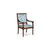 Atticus Accent Chair - Blue (Colour : blue)