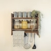 Diana Wooden Kitchen Storage Rack