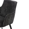 Serenity Fabric Dining Chair in Grey Colour